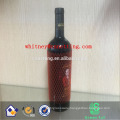 plastic PE wine bottle protective net/ foam bottle